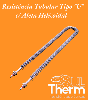 tubular tipo u aleta helicoidal